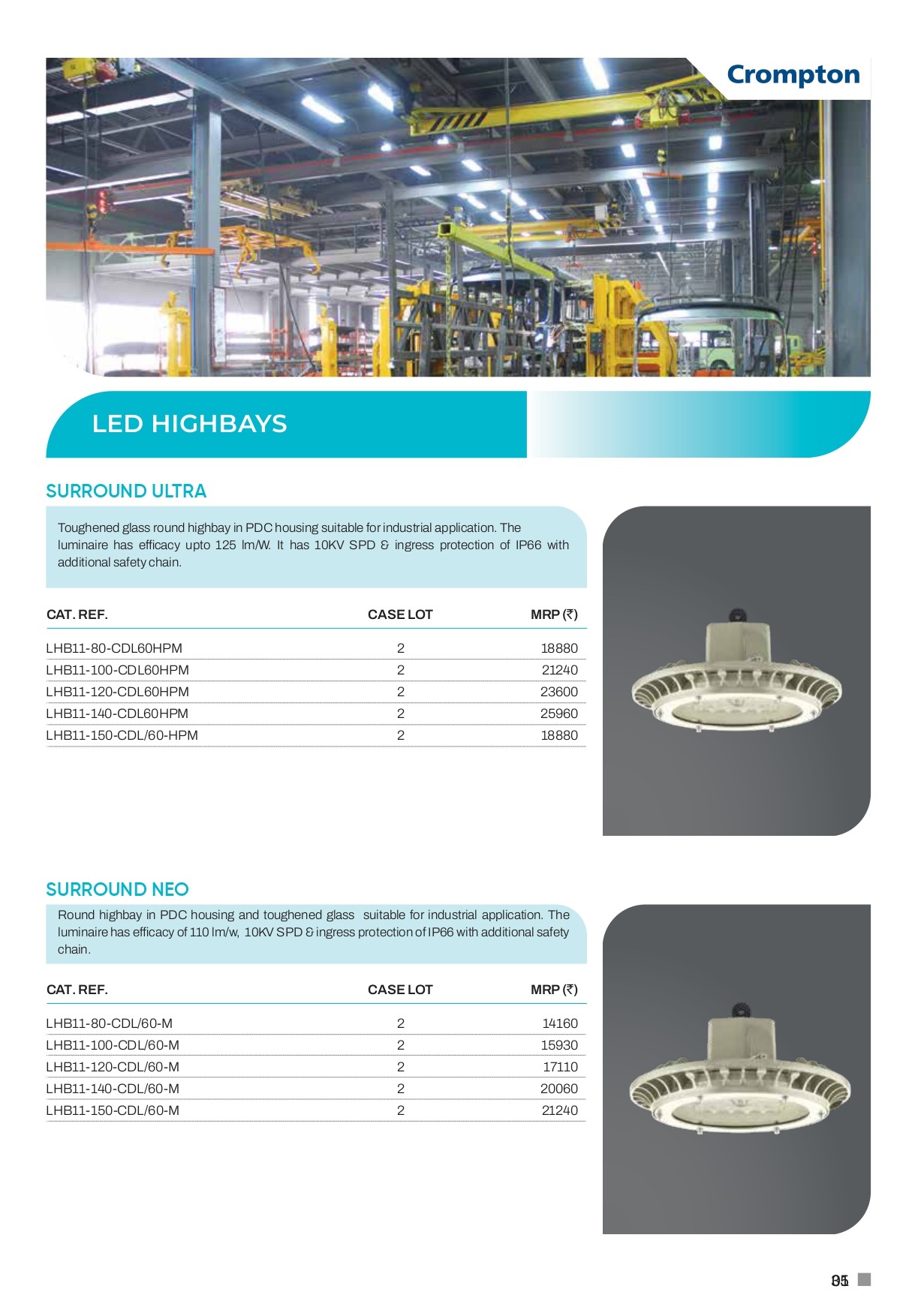 Crompton Led Highbays